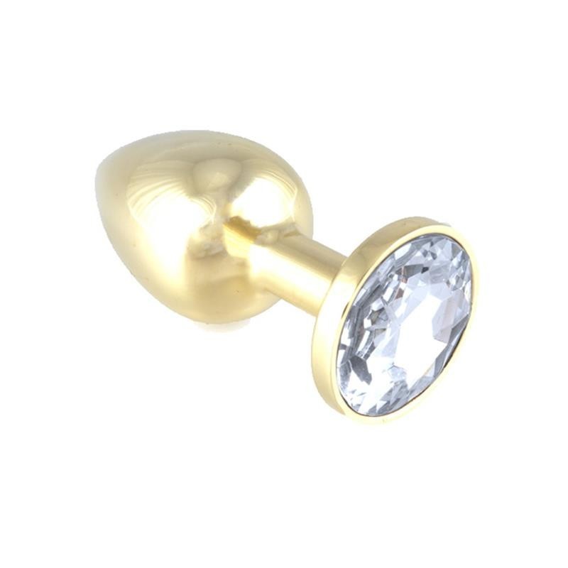 Plug anale, in metallo - lungo 7,3 cm