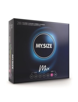 My Size Mix Size 64 Box of 28 Uds
