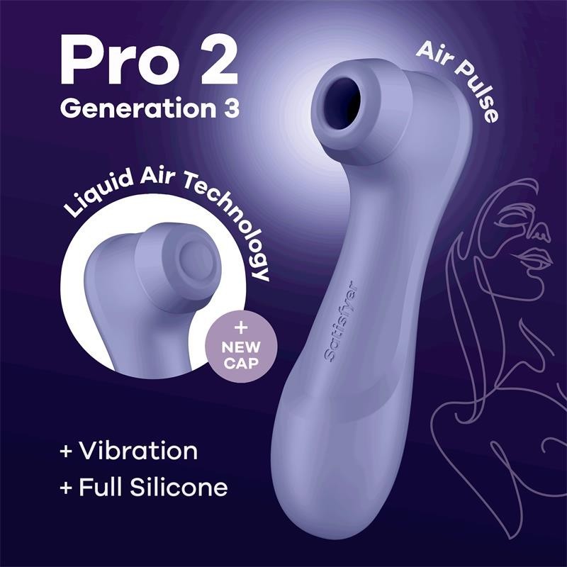 Liquid Air Technology Pro 2 Klitorisstimulator - Flieder