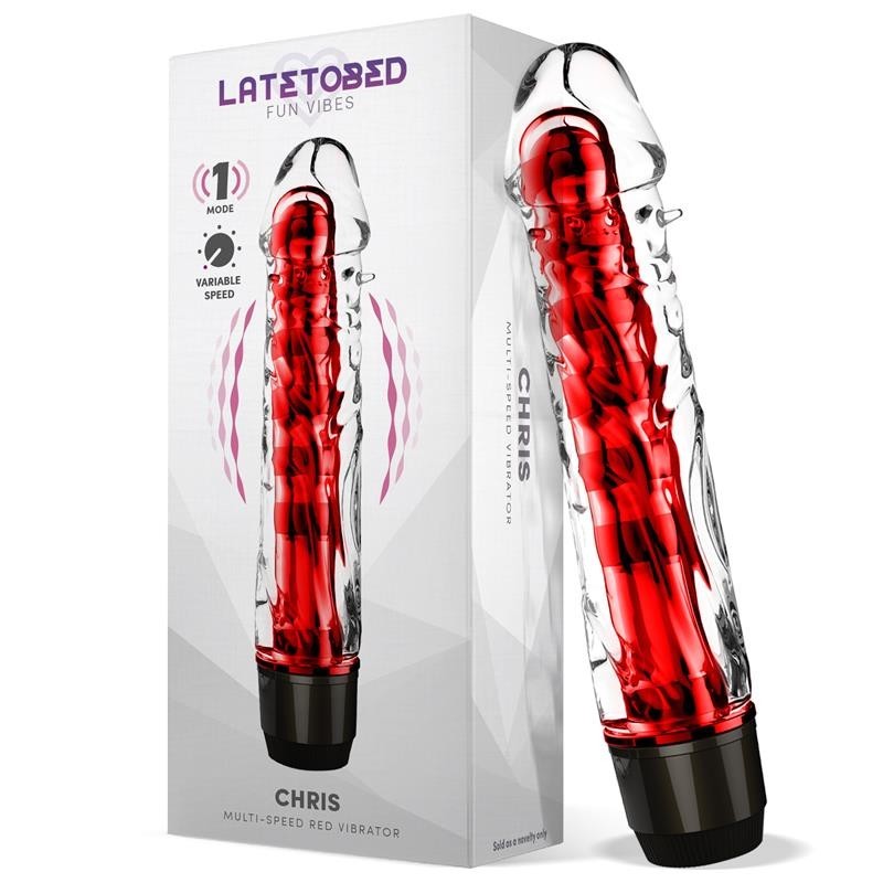 Chris Multi-Speed ​​​​Vibrator - Rot