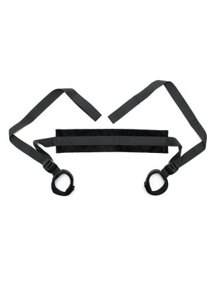 Rimba Bondage Play Enhancer Set Adjustable Black