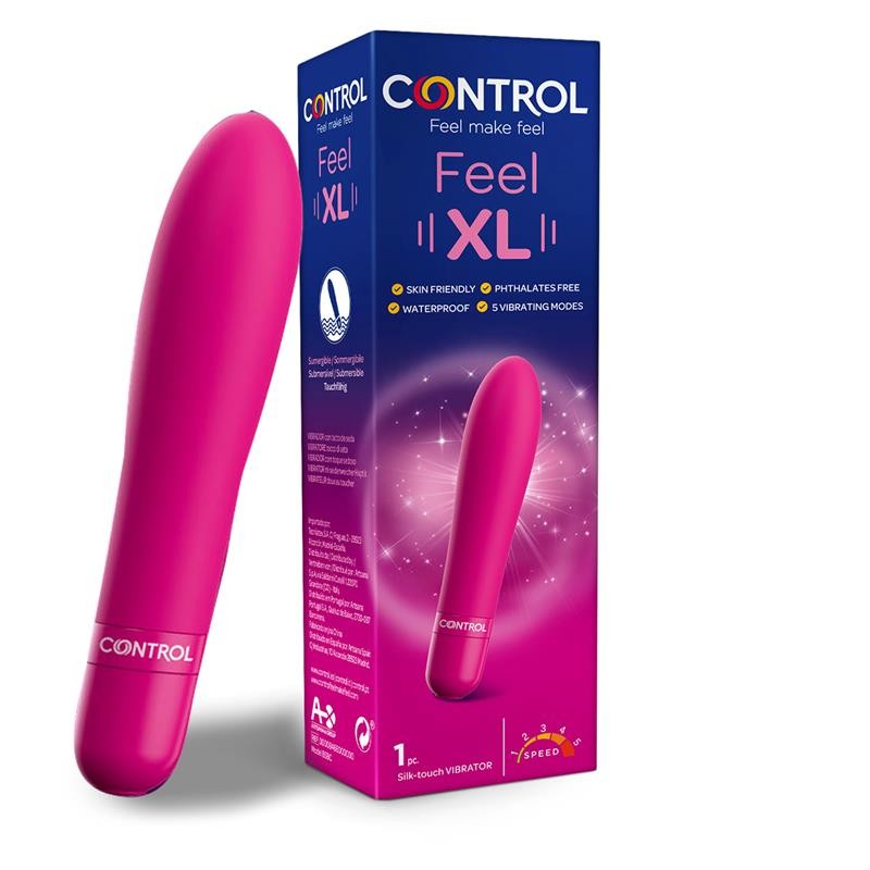 Vibromasseur vaginal Feel XL 5 Fonctions