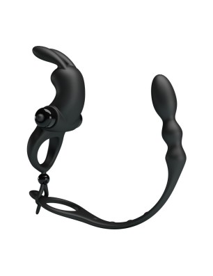 Vibrating Ring with Desmontable Anal Chain