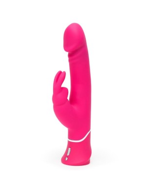 Realistischer Rabbit Vibrator mit doppelter Dichte - Pink