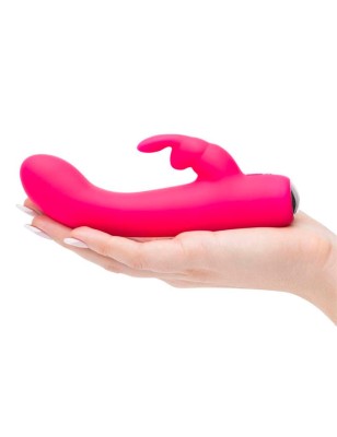 Mini Rechargeable Rabbit Vibrator Pink
