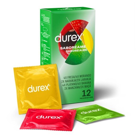 Flavored Condoms Saboreame 12 ud