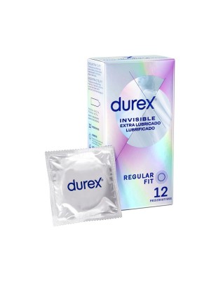 Condoms Invisible Extra Lub 12ud