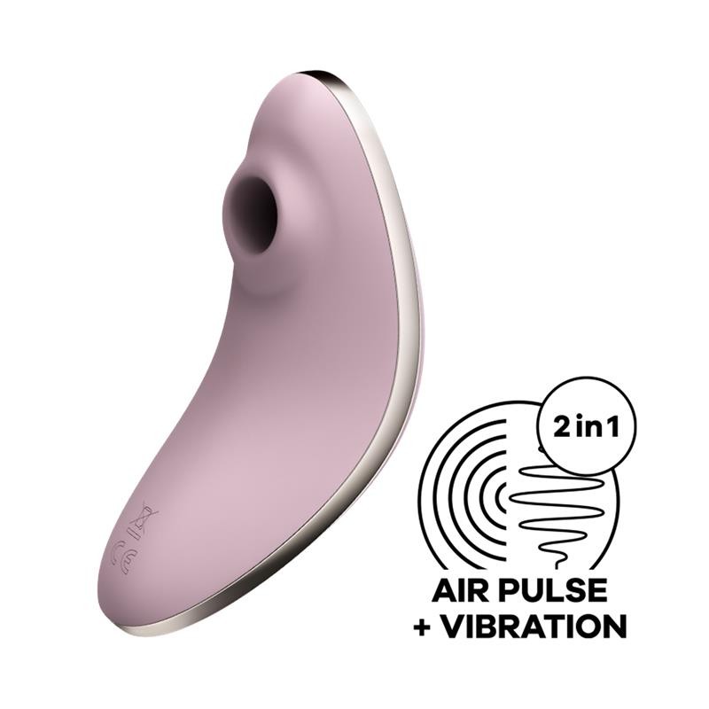 Vulva Lover 1 Vibrator und Klitoris-Saugnapf Lila