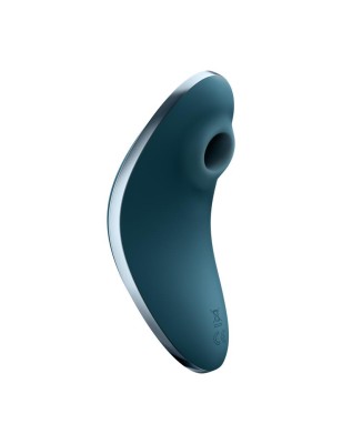 Vulva Lover 1 Vibratore Clitorideo e Ventosa Blu