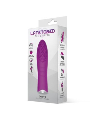 Dotys Easy Quick Vibrating Bullet Silicone Purple
