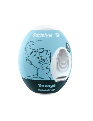 Single Savage Hydro-Active Egg Masturbator