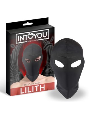 Lilith Incognito Mask with Opening in the Eyes Black