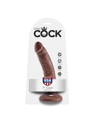 King Cock 1778 cm Cock Brown
