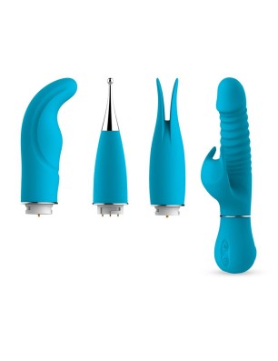 Eivian Interchangeable 4 Pieces Set Vibration and Thrusting