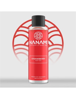 Hot Oil Massage Sweet Strawberry Aroma Heat Effect 100 ml