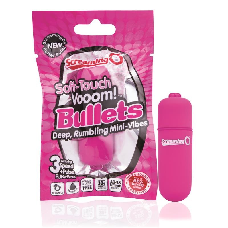 Soft touch vooom bullet Pink