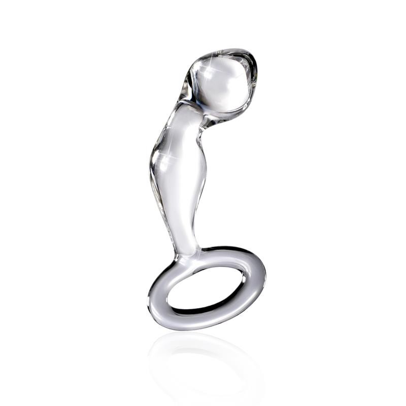 Icicles Butt Plug No 46 Clear Icicles Butt Plug No 46 Clear