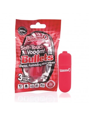 Soft touch vooom bullet Red