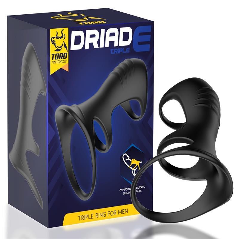 Driade Triple Ring for Men Silicone Driade Triple Ring for Men Silicone
