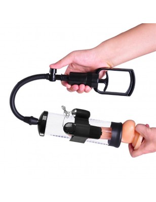Manual Penis Pump with Vibration Attachment PSX06